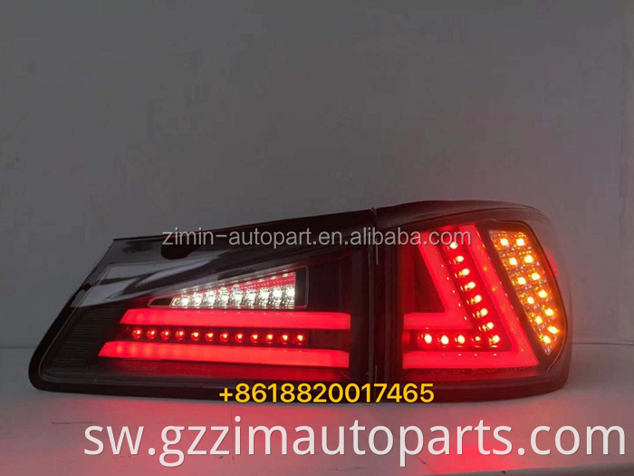 High quality hot sale led tail lamp rear lamp for IS250 2006 - 2010